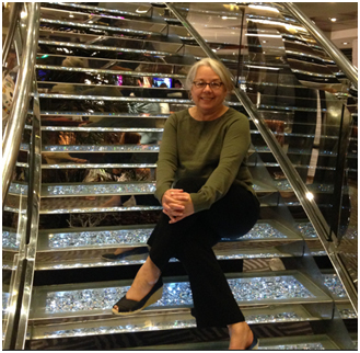 Ana Larson cruising the Caribbean on MSC